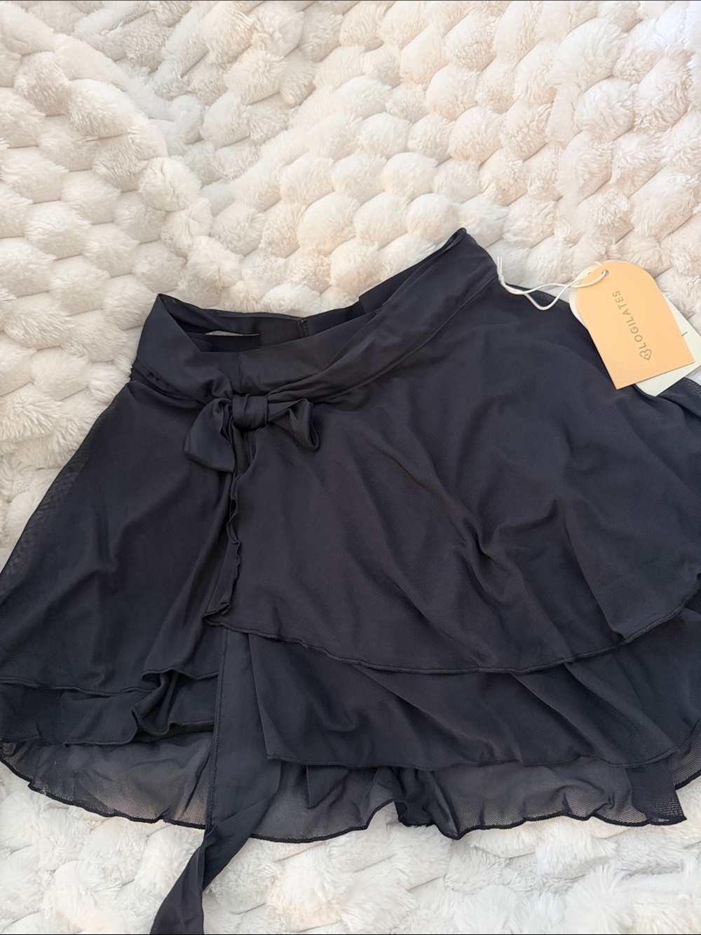 Blogilates Black Dance Studio Wrap Skort